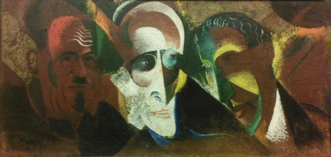 Image - Viktor Palmov: Group Portrait (1926).